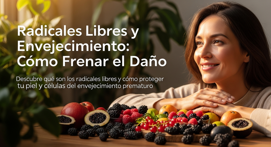 Radicales Libres y Envejecimiento: Cómo Frenar el Daño
