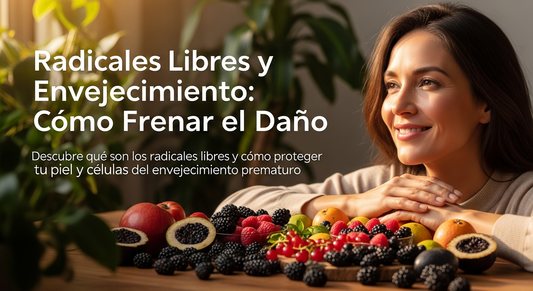 Radicales Libres y Envejecimiento: Cómo Frenar el Daño