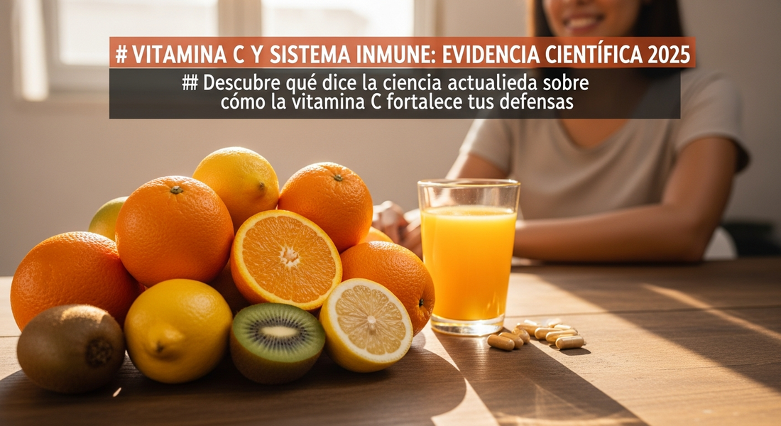 Vitamina C y Sistema Inmune: Evidencia Científica 2025