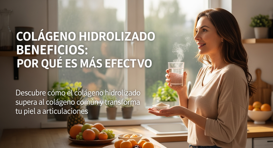 Colágeno Hidrolizado Beneficios: Por Qué es Más Efectivo