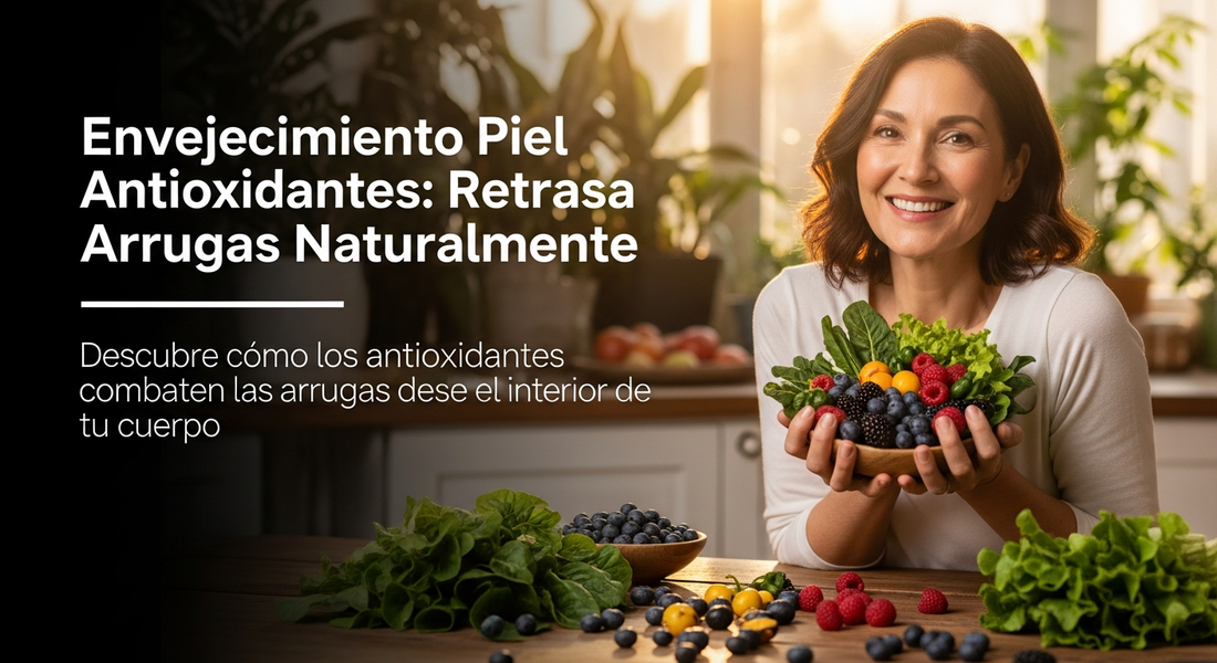 Envejecimiento Piel Antioxidantes: Retrasa Arrugas Naturalmente