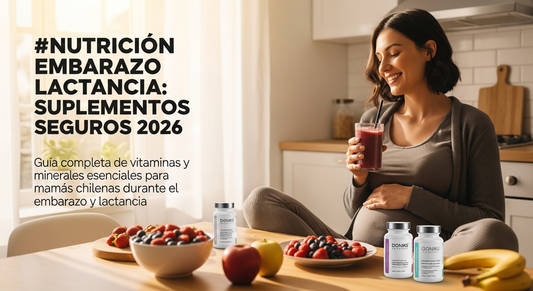 Nutrición Embarazo Lactancia: Suplementos Seguros 2026