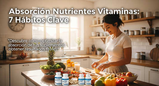 Absorción Nutrientes Vitaminas: 7 Hábitos Clave