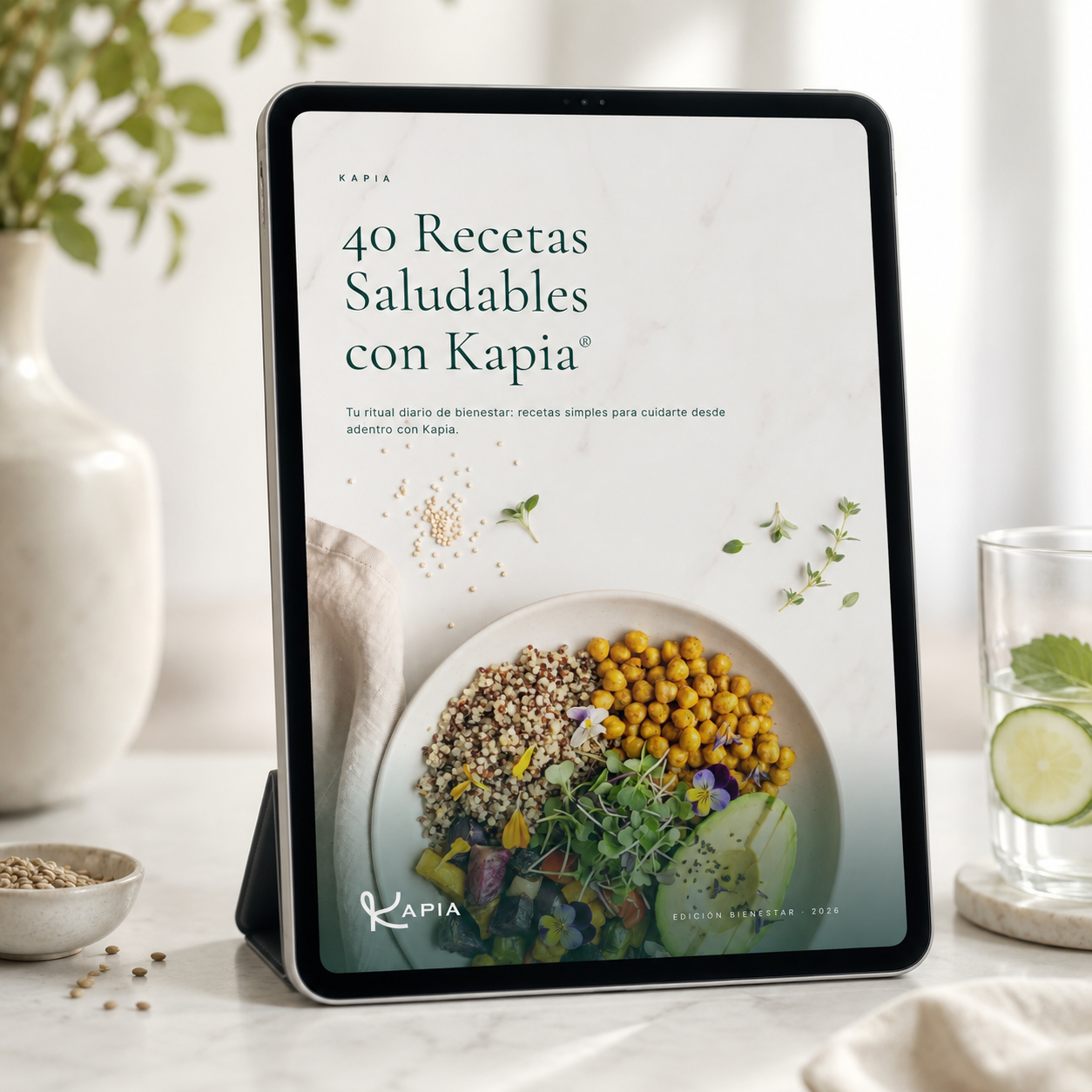 40 Recetas Saludables con Kapia® | eBook Digital Descargable