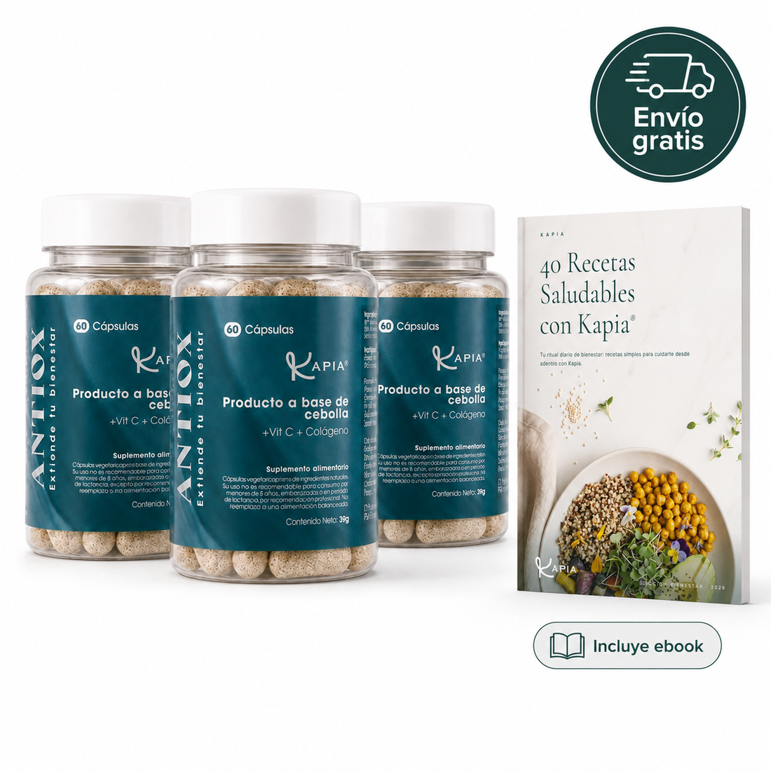 KAPIA® RITUAL 90 — Pack 3 Frascos