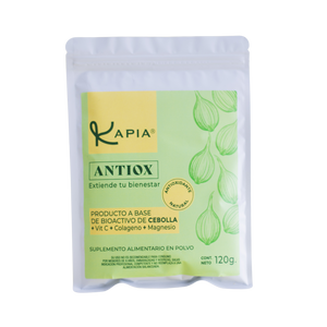 Kapia en Polvo Doypack 120g - antioxidante natural de cebolla en formato doypack
