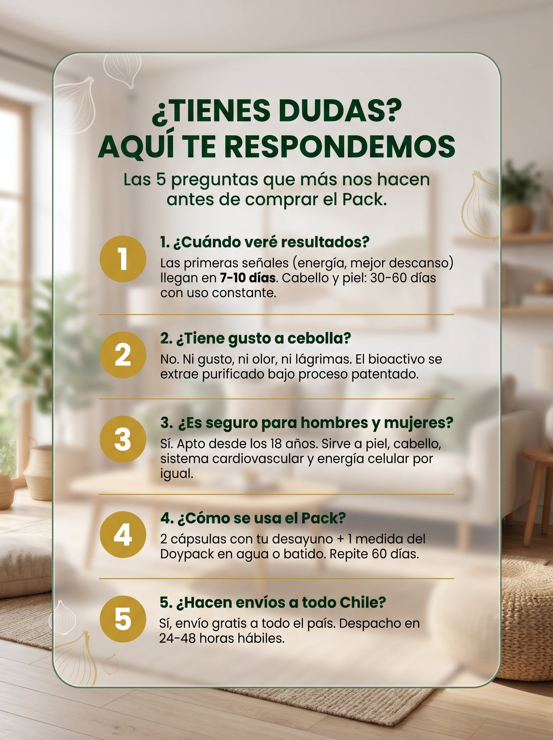 ¿Tienes dudas? Aquí te respondemos